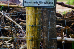 Der Zaun muss weg!