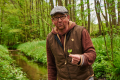 Bestandsaufnahme im Wald mit Matthias Schuh und Johanna Romberg