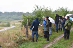 Ortsbegehung mit Landrat R. Rempe am 08.09.22