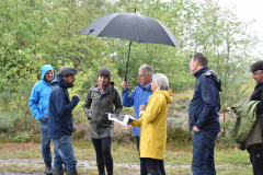 Ortsbegehung mit Landrat R. Rempe am 08.09.22