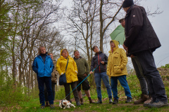 1 Begehung zwischen FFH-Gebiet und Kiesabbau
