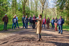2. Begehung zwischen FFH-Gebiet und Kiesabbau
