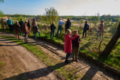 2. Begehung zwischen FFH-Gebiet und Kiesabbau