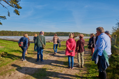 2. Begehung zwischen FFH-Gebiet und Kiesabbau